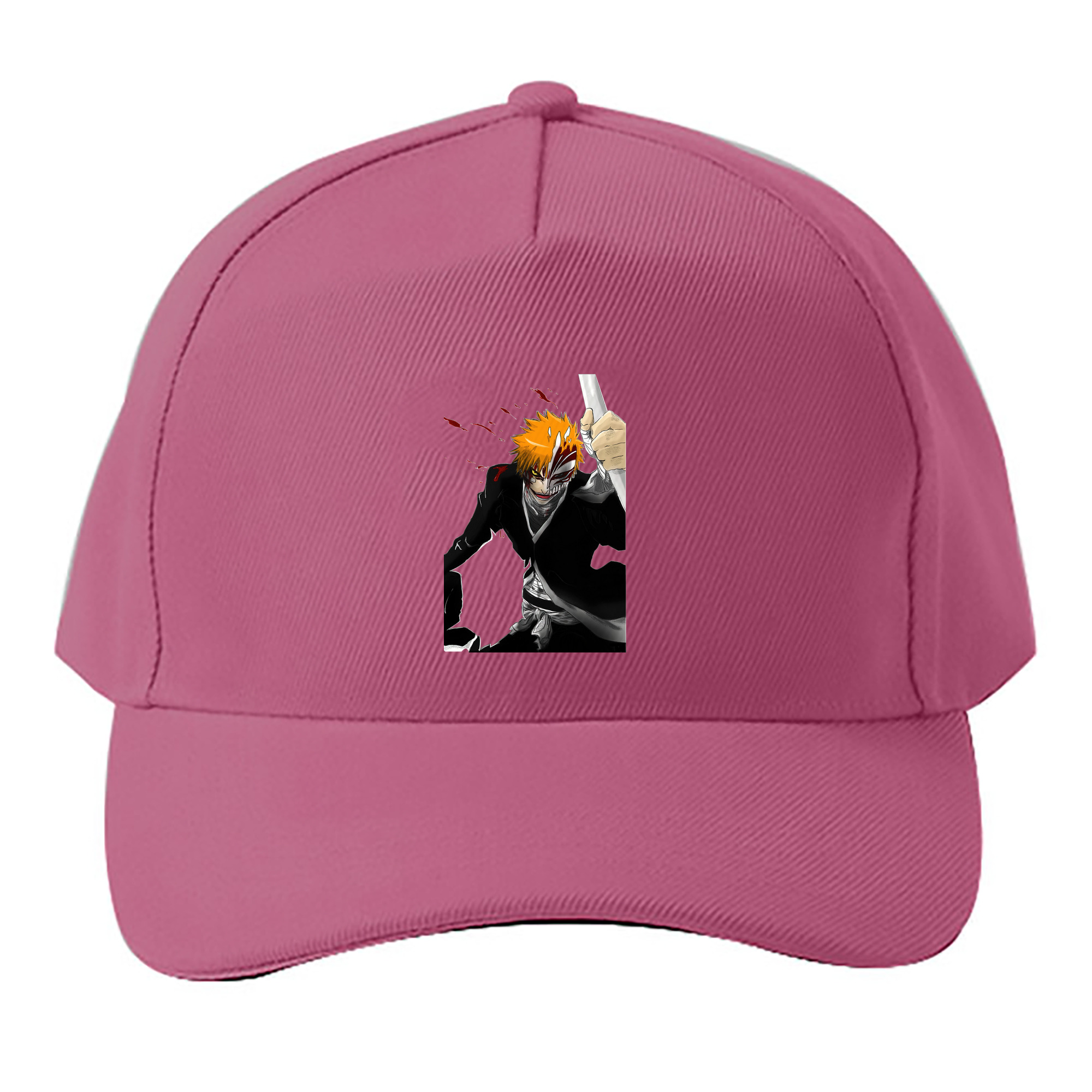（画像用） ブリーチ 黒崎一護（くろさき いちご）BLEACH Kurosaki Ichigo ベースボールキャップ 綿100％ 男女兼用 帽子 スポーツ